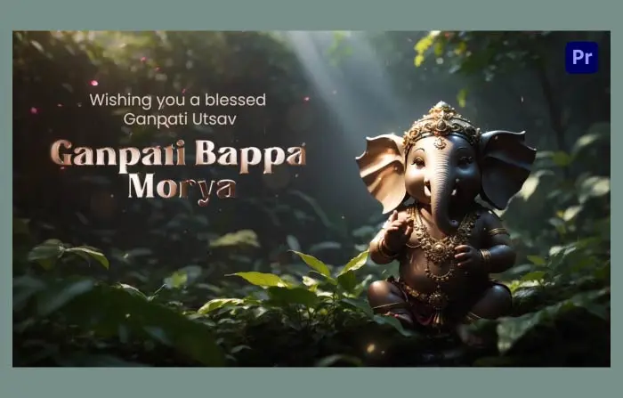 Virtual Ganesh Chaturthi Invitation 3D Slideshow